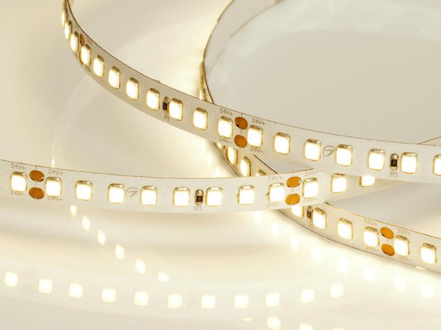 Лента RT-A160-8mm 24V Warm3500 (12 W/m, IP20, 2835, 5m) (Arlight, высок.эфф.150 лм/Вт) фото:4