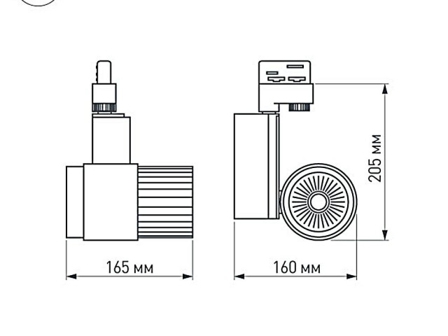 Светодиодный светильник LGD-537WH-40W-4TR Warm White 38deg (Arlight, IP20 Металл, 3 года) фото:3