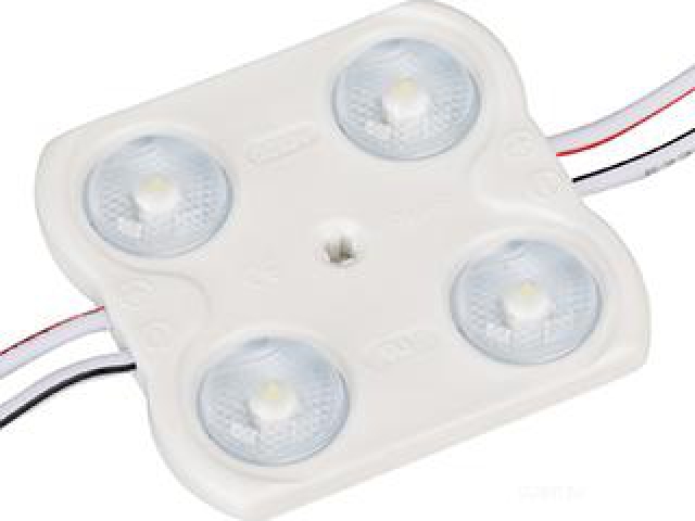 Модуль герметичный CRAFT-2835-4-12V Cool 170deg (45x43mm, 1.6W, IP67) (Arlight, Закрытый) фото:3
