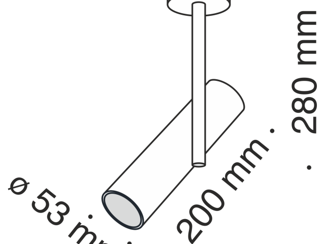 Потолочный светильник Technical C020CL-01W фото:35
