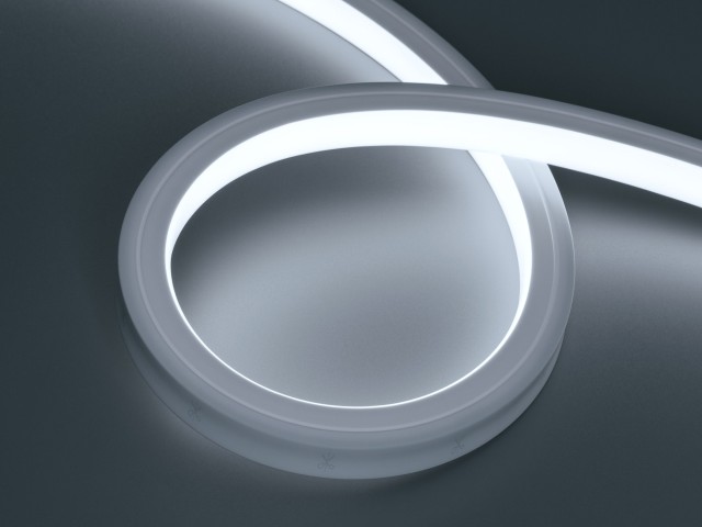 Лента герметичная NOVA-TOP-PU-A120-16x15mm 24V White7200 (10 W/m, IP68, 5m, wire x2) (Arlight, Полиуретан) фото:1
