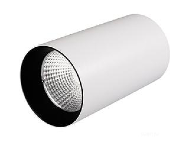 Светильник накладной SP-POLO-R85-1-15W Warm White 40deg (White, Black Ring) (Arlight, IP20 Металл, 3 года) фото:38