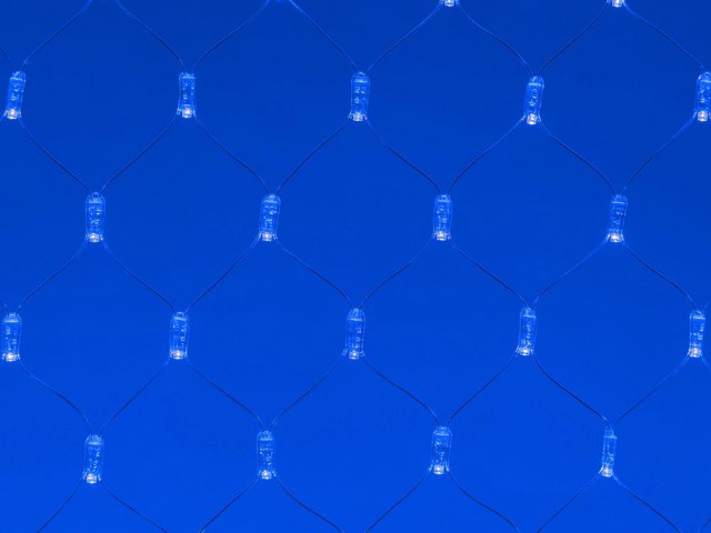 Светодиодная гирлянда ARD-NETLIGHT-CLASSIC-2000x1500-CLEAR-288LED Blue (230V, 18W) (Ardecoled, IP65) фото:3