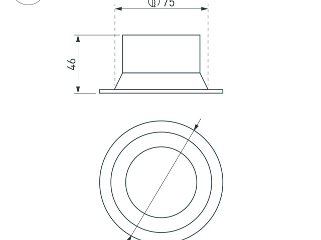 Светильник MS-BREEZE-BUILT-R82-9W Day4000 (BK, 80 deg, 230V) (Arlight, IP20 Металл, 3 года) фото:4