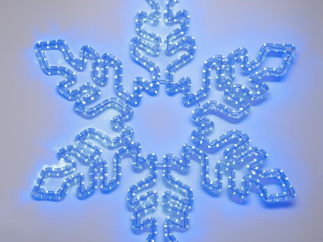 Фигура ARD-SNOWFLAKE-M1-940x940-648LED Blue (230V, 36W) (Ardecoled, IP65) фото:1