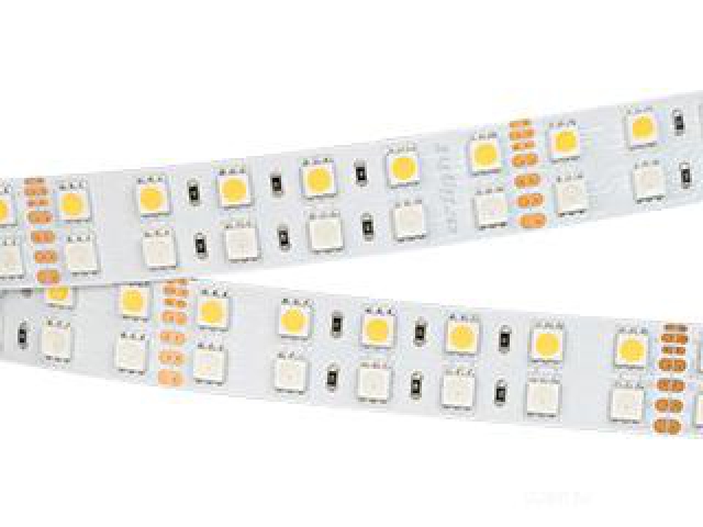 Лента RT 2-5000 24V RGB-Day 2x2 (5060, 720 LED, LUX) (Arlight, 32 Вт/м, IP20) фото:12
