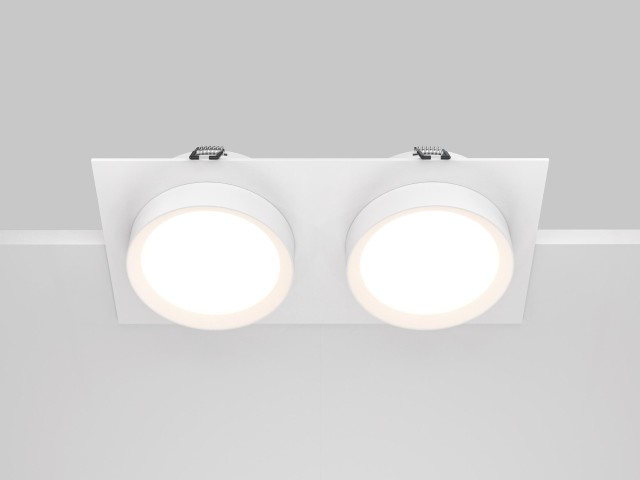 Встраиваемый светильник Technical DL086-02-GX53-SQ-W фото:13
