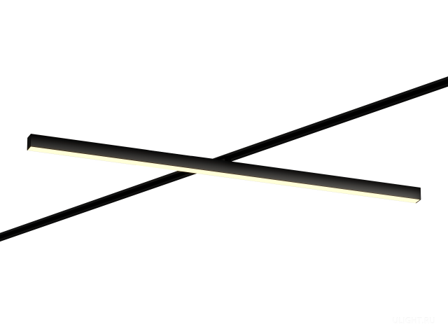 Трековый светильник HOKASU S50 TR2 (RAL9005/1250mm/LT70 — 3K/48W) фото:1