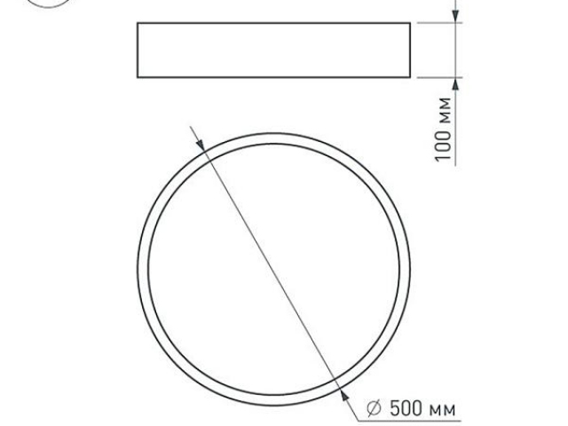 Светильник SP-TOR-PILL-R500-35W Day4000 (BK, 120 deg) (Arlight, IP20 Металл, 3 года) фото:12
