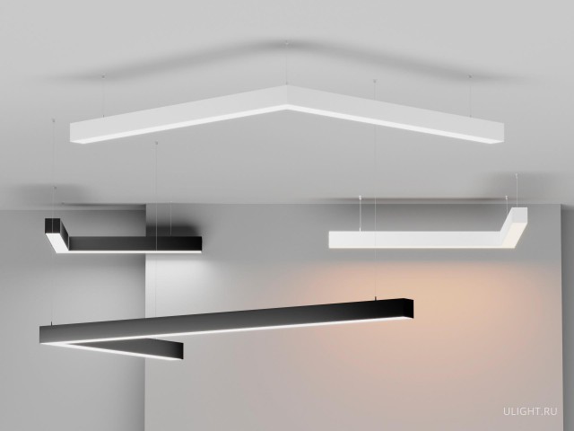 Светильник HOKASU Corner S50 (RAL9003/1250x1250mm/LT70 — 3K/52W) фото:5