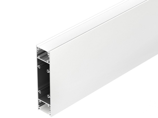 Профиль SL-LINE-25100-DUAL-2500 WHITE (Arlight, Алюминий) фото:2