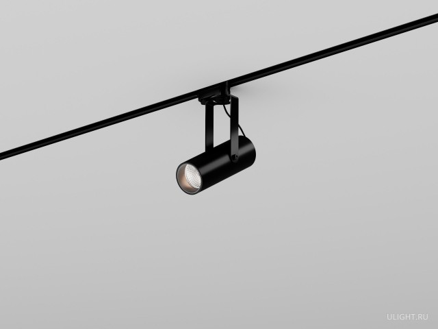 Трековый светильник HOKASU Tube Clip TR4 (85-160/ral9005 – 20w/4090/24deg) фото:8