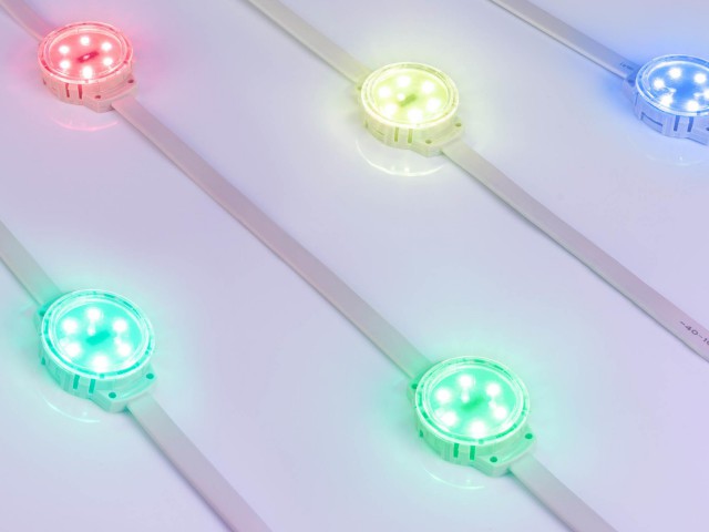 Модуль управляемый SOLEX-DMX-3535-6-24V RGB 120deg (D40x16mm, 1.5W, IP67) (Arlight, Пластик, 3 года) фото:12