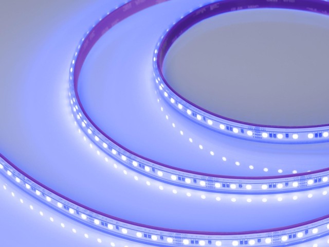 Лента герметичная RTW-PS-A120-10mm 24V RGB (12 W/m, IP67, 2835, 5m) (Arlight, 5 лет) фото:6
