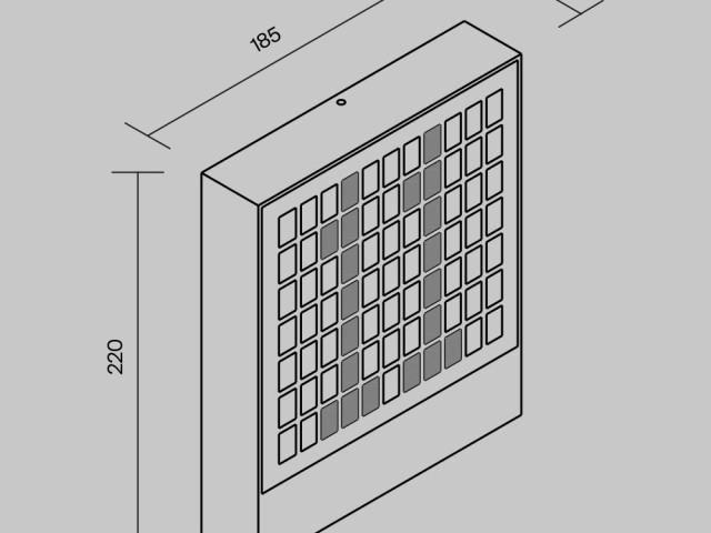 Уличный настенный светильник Outdoor O475WL-L10GF3K фото:10