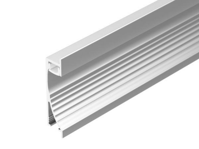Профиль с экраном ALU-WALL-US-2000 ANOD+FROST (Arlight, Алюминий) фото:3