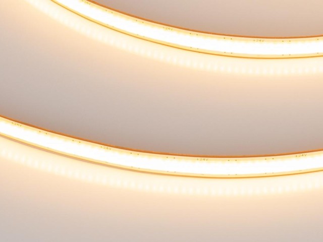 Лента COB-X528-8mm 24V Warm2700 (6 W/m, IP20, 5m, FreeCut) (Arlight, Свободная резка) фото:1