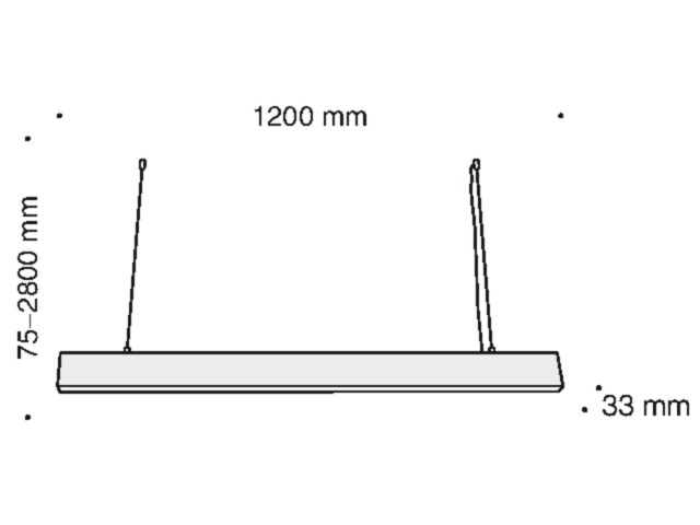 Подвесной светильник Technical P051PL-L40W4K фото:2