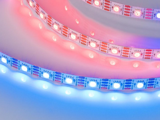 Лента SPI-B60-10mm 12V RGB-PX1-RAM (9.3 W/m, IP20, 5060, 5m) (Arlight, бегущий огонь) фото:11