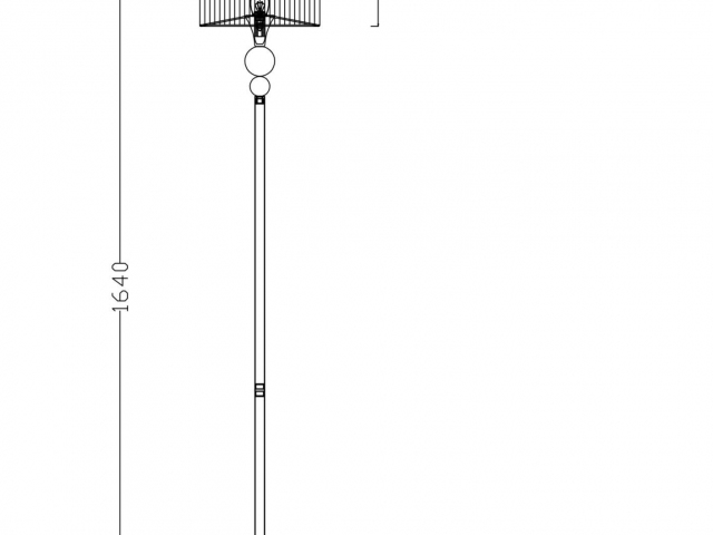 Напольный светильник (торшер) Freya FR5093FL-01CH фото:3