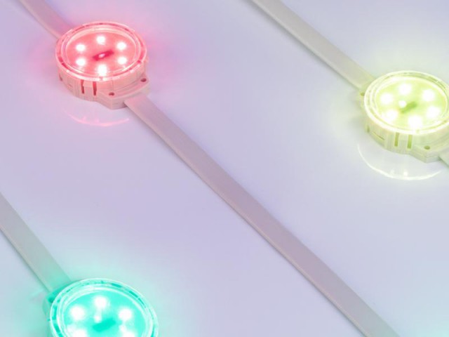 Модуль управляемый SOLEX-DMX-3535-6-24V RGB 120deg (D40x16mm, 1.5W, IP67) (Arlight, Пластик, 3 года) фото:9