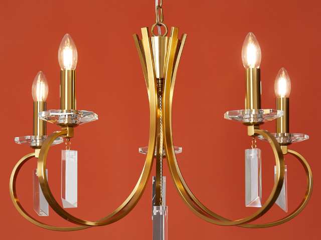 Подвесной светильник Freya FR2040PL-05BS фото:1