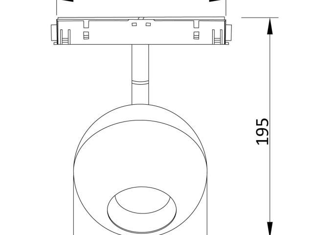 Трековый светильник Technical TR028-2-15W3K-W фото:4