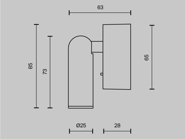 Настенный светильник (бра) Technical C039WL-L3W3K фото:14