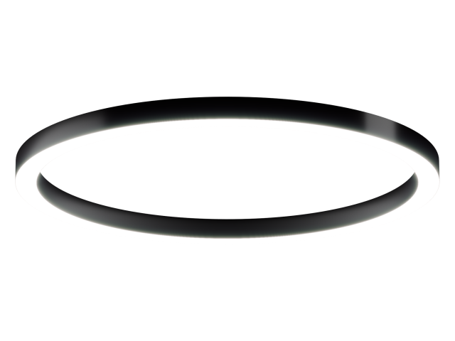 Светильник 6063 кольцо (RAL9005/1700mm/LT70 — 4K/160W) фото:1