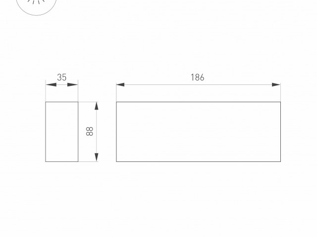 Светильник SP-ORIENT-SURFACE-TC-S186x35-15W Warm3000 (BK, 30 deg, 230V) (Arlight, IP20 Металл, 5 лет) фото:2