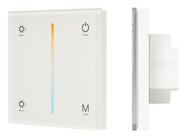 Панель Sens SMART-P21-MIX White (12-24V, 2.4G) (Arlight, IP20 Пластик, 5 лет) фото:1