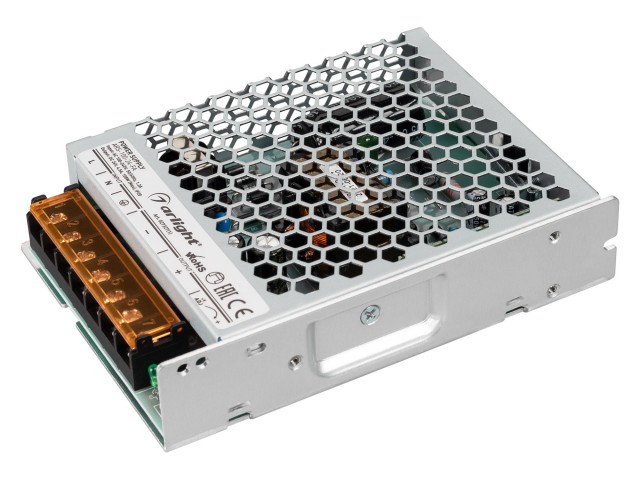 Блок питания ARS-100-24-FA (24V, 4.5A, 108W) (Arlight, IP20 Сетка, 3 года) фото:3