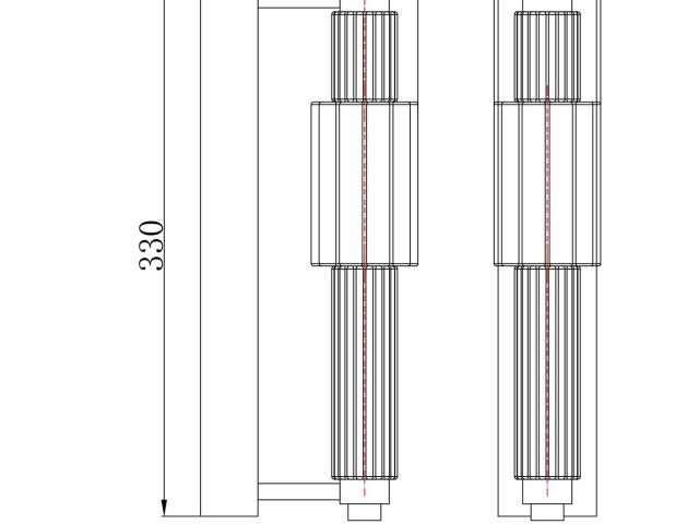 Настенный светильник (бра) Maytoni MOD308WL-L9CH3K фото:2