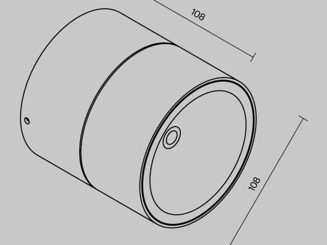 Уличный потолочный светильник Outdoor O310CL-L12GF3K фото:4