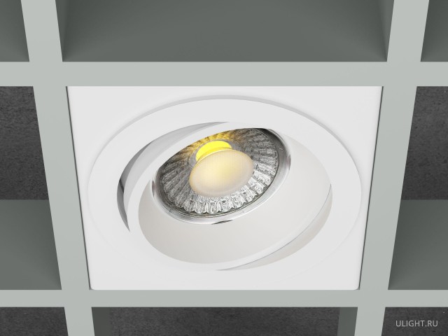 Светильник HOKASU DOT Grilyato-100 Spin noPS (RAL9003/24deg — 5K/10W) фото:2