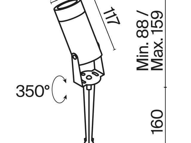 Ландшафтный светильник Outdoor O050FL-L5GF3K фото:20