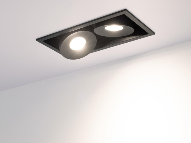 Светильник CL-SIMPLE-S148x80-2x9W Day4000 (BK, 45 deg) (Arlight, IP20 Металл, 3 года) фото:15