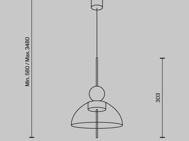 Подвесной светильник Maytoni MOD185PL-L6B3K1 фото:18