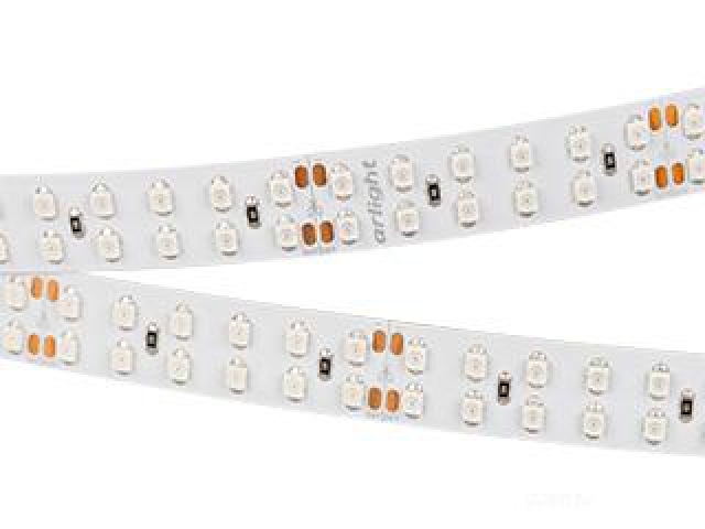Лента RT 2-5000 24V Yellow 2x2 (3528, 1200 LED, LUX) (Arlight, 19.2 Вт/м, IP20) фото:10