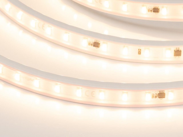 Лента ARL-50000PV-230V Warm2700 (5630, 72 LED/m, WP2) (Arlight, 14 Вт/м, IP65) фото:4