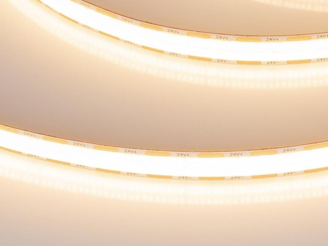 Лента COB-X1088-12mm 24V Warm3000 (22 W/m, IP20, 5m) (Arlight, 5 лет) фото:2