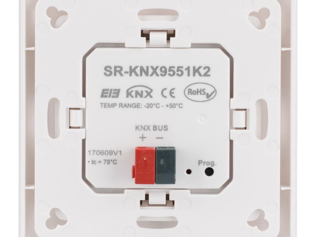 Панель Knob SR-KN9551K2-UP White (KNX, DIM) (Arlight, IP20 Пластик, 3 года) фото:7