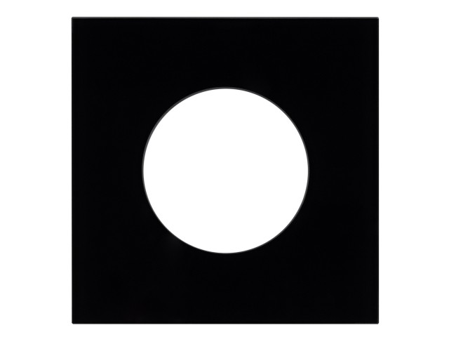 Рамка стеклянная FRM-GLARE-GC-1-BK (Arlight, -) фото:1