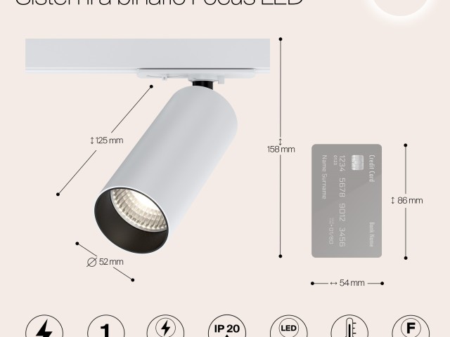 Трековый светильник Technical TR021-1-12W3K фото:1