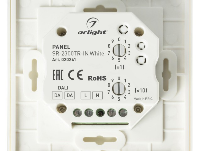 Панель SR-2300TR-IN White (DALI, RGBW) (Arlight, -) фото:1