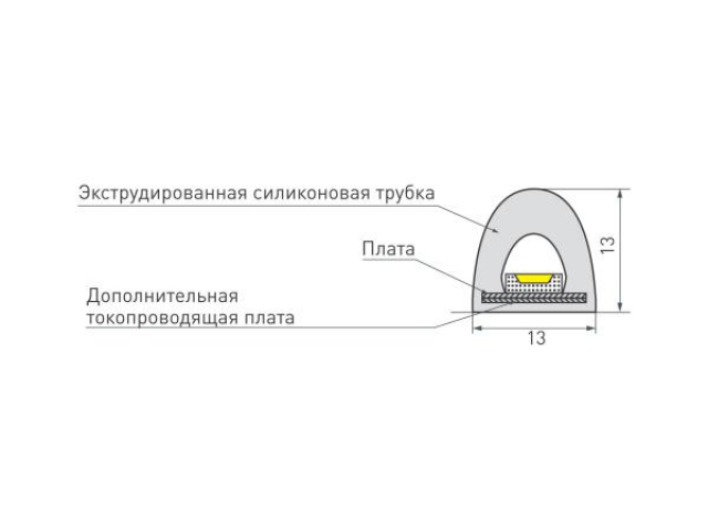 Лента герметичная RTW-PWT-A180-13mm 24V Day4000 (14.4 W/m, IP67, 2835, 5m) (Arlight, 14.4 Вт/м, IP67) фото:11