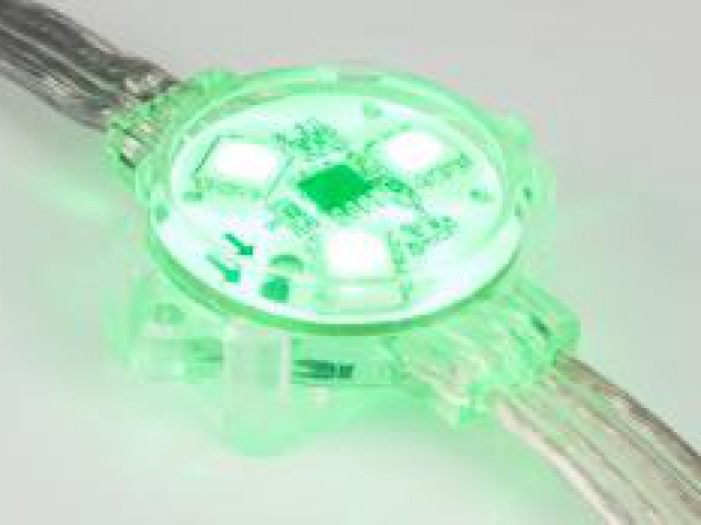 Модуль управляемый VISOR-SPI-5060-3-12V RGB 120deg (D30x16mm, 0.75W, IP68) (Arlight, Пластик, 3 года) фото:13