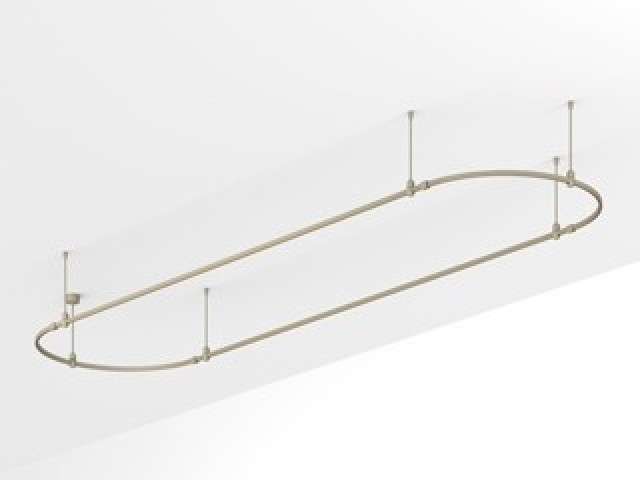 Основание ART-APRIORI-OVAL-ROD-400-4000x1000 (OG) (Arlight, IP20 Металл, 3 года) фото:2