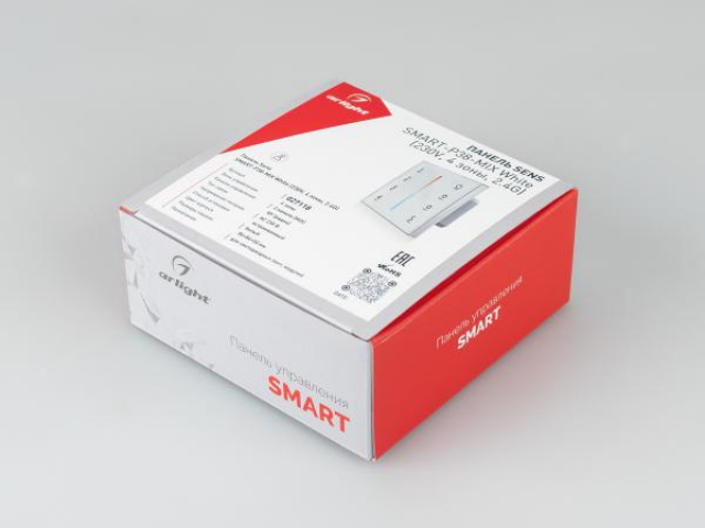 Панель Sens SMART-P38-MIX White (230V, 4 зоны, 2.4G) (Arlight, IP20 Пластик, 5 лет) фото:9