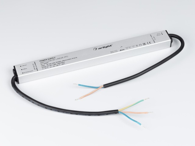 Блок питания ARPV-LG48100-LINEAR-PFC (48V, 2.08A, 100W) (Arlight, IP67 Металл, 5 лет) фото:4